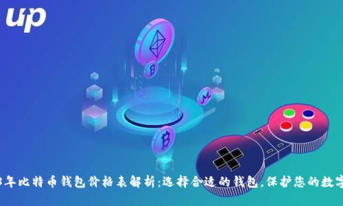 2023年比特币钱包价格表解析：选择合适的钱包，保护您的数字资产