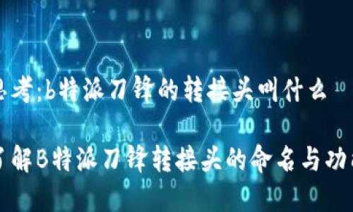 思考：b特派刀锋的转接头叫什么 

了解B特派刀锋转接头的命名与功能